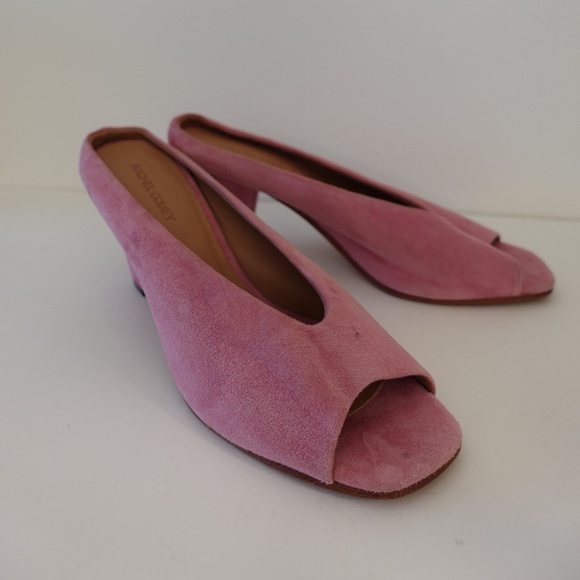 Rachel Comey “Rouse” Suede Mules - Pink - Size 8 - Picture 2 of 8